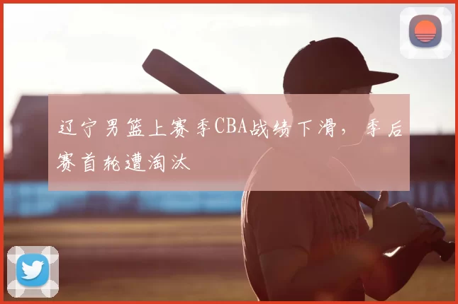 辽宁男篮上赛季CBA战绩下滑，季后赛首轮遭淘汰