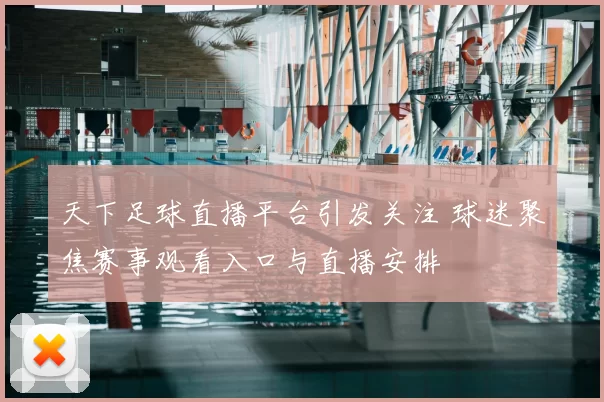 天下足球直播平台引发关注 球迷聚焦赛事观看入口与直播安排